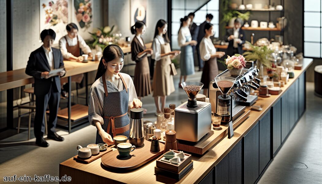 Kaffeeläden als soziale Treffpunkte   - Die Kaffeekultur in Japan » Präzision und Eleganz im Kaffeegenuss